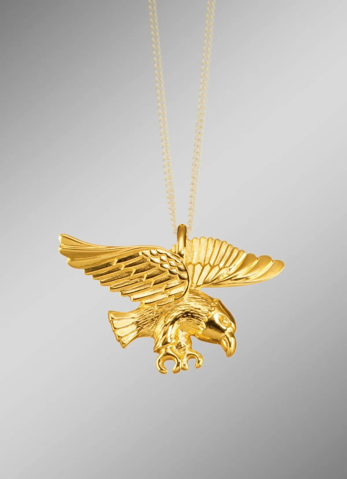 Herren BADER Adler-Anhänger aus Gold