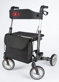 BADER Alu-Rollator mit Premium-Ausstattung
