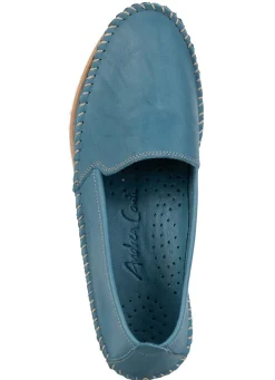 Damen BADER Andrea Conti, klassische Damen-Slipper, Weite G, mit herausnehmbarem Fußbett