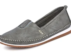 Damen BADER Andrea Conti, leichte Damen-Slipper, mit Gummizug