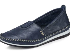 Damen BADER Andrea Conti, leichte Damen-Slipper, mit Gummizug