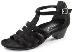Damen ANDREA CONTI , modische Damen-Sandaletten, Weite G, mit Gummizug