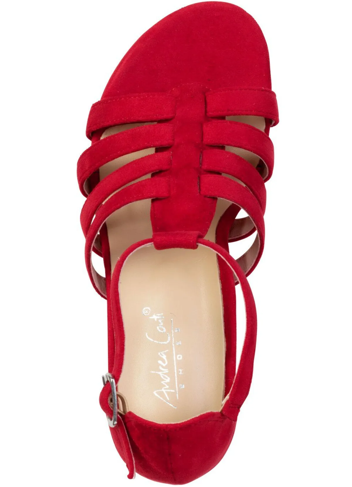 Damen ANDREA CONTI , modische Damen-Sandaletten, Weite G, mit Gummizug