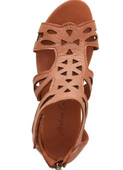 Damen BADER Andrea Conti, modische Damen-Sandalen, aus Leder