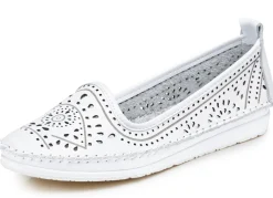 Damen ANDREA CONTI Mokassin-Slipper aus Rind-Nappaleder