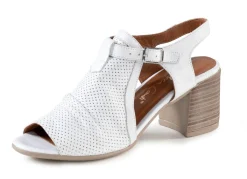 Damen BADER Andrea Conti Sandalette mit Zier-Perforation