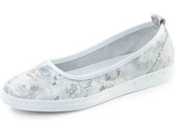 Damen ANDREA CONTI , schicke Damen-Ballerinas, Weite G, mit herausnehmbarem Fußbett