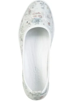 Damen ANDREA CONTI , schicke Damen-Ballerinas, Weite G, mit herausnehmbarem Fußbett