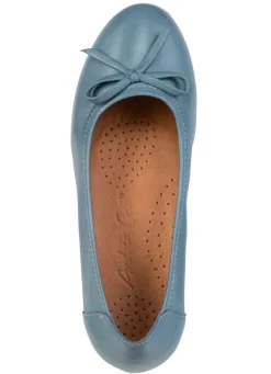 Damen ANDREA CONTI , schicke Damen-Ballerinas, Weite G, mit herausnehmbarem Fußbett