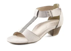 Damen BADER Andrea Conti, schicke Damen-Sandaletten, mit Klettspange