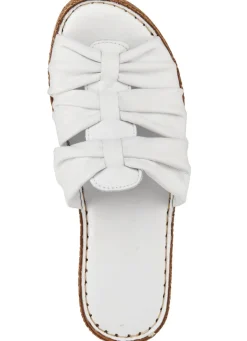 Damen ANDREA CONTI Schlauchriemchen-Pantolette aus Nappaleder
