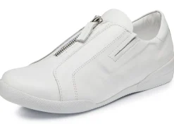 Damen ANDREA CONTI Slipper mit praktischem Reißverschluss