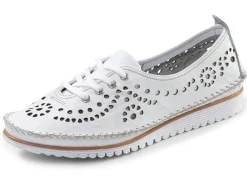 Damen ANDREA CONTI , sommerliche Damen-Schnürschuhe, Weite G, mit herausnehmbarem Fußbett
