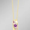 Damen BADER Anhänger mit Amethyst und Zirkonia