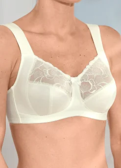 Damen ANITA BH mit elastischer Tüllstickereispitze in den Obercups