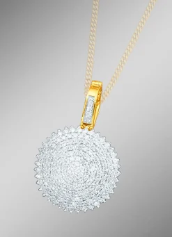 Damen BADER Aparter Anhänger mit 160 Diamanten