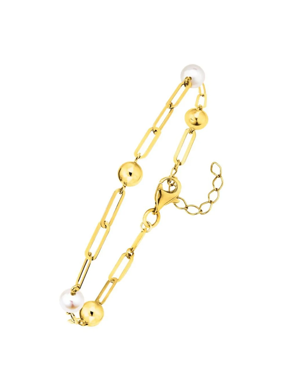 Damen BADER Armband aus Gold mit Süßwasser-Zuchtperlen