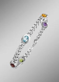 Damen BADER Armband aus Silber mit Edelsteine