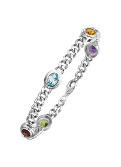 Damen BADER Armband aus Silber mit Edelsteine