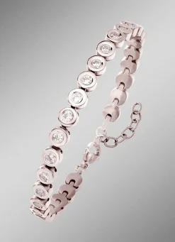 Damen BADER Armband aus Titan mit synth. Zirkonia