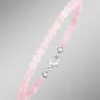 Damen BADER Armband mit echtem Rosenquarz