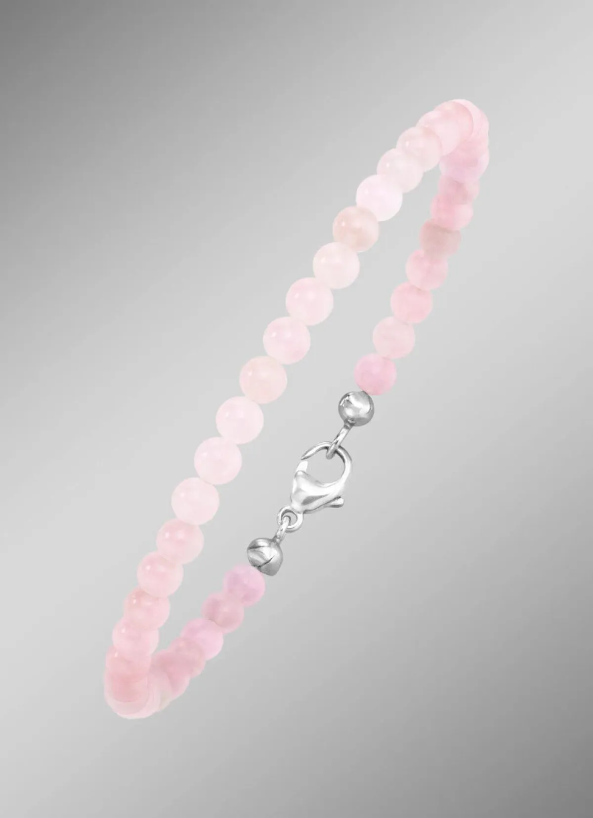 Damen BADER Armband mit echtem Rosenquarz