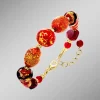 Damen BADER Armband mit Muranoglas-Perlen