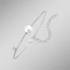 Damen BADER Armband mit Süßwasser-Zuchtperle und synth. Zirkonia