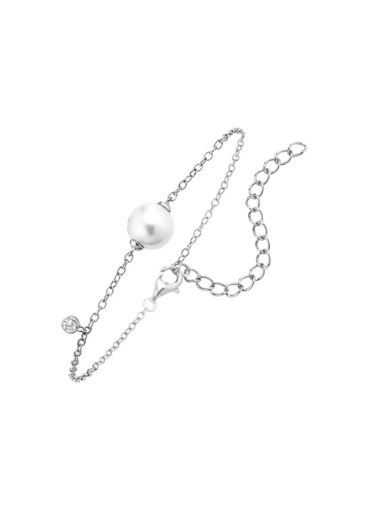 Damen BADER Armband mit Süßwasser-Zuchtperle und synth. Zirkonia