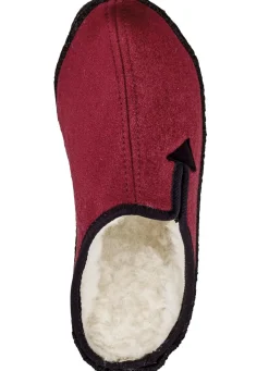 Damen BADER Atmungsaktive Damen-Hauschuhe, mit Gummizug
