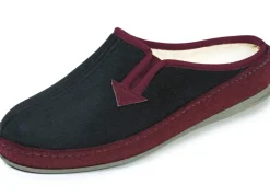 Damen BADER Atmungsaktive Damen-Hauschuhe, mit Gummizug