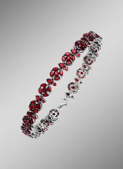 Damen BADER Attraktives Armband mit Granat