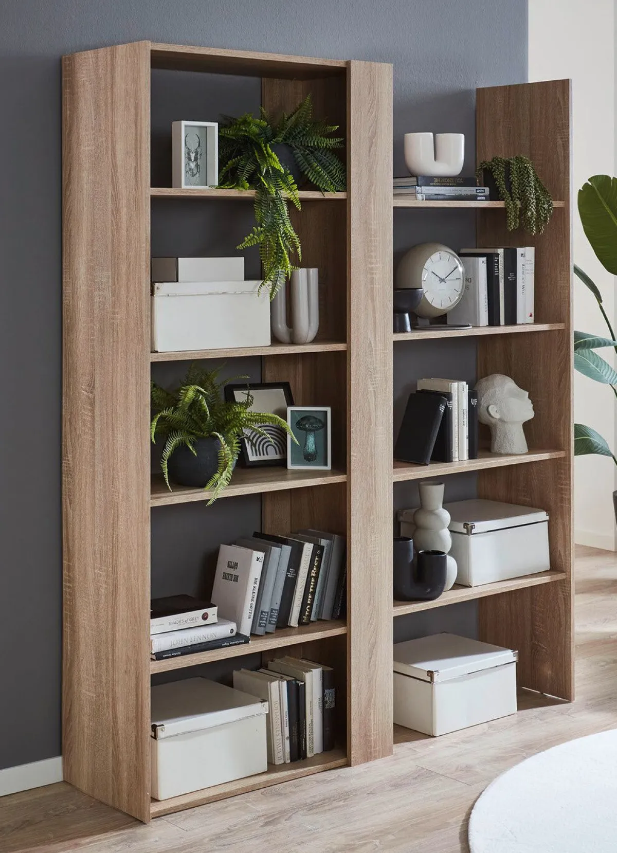 BADER Ausziehbares Wandregal mit modernem Design