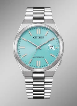 Herren CITIZEN Automatik Herrenuhr aus Edelstahl