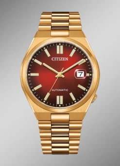 Herren CITIZEN Automatik Herrenuhr aus Edelstahl