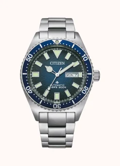 Herren CITIZEN Automatik-Herrenuhr NH0129-58LE