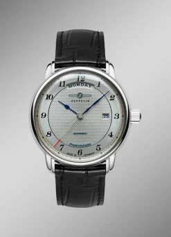 Herren ZEPPELIN Automatik-Herrenuhr, -Serie Friedrichshafen 8562-4.