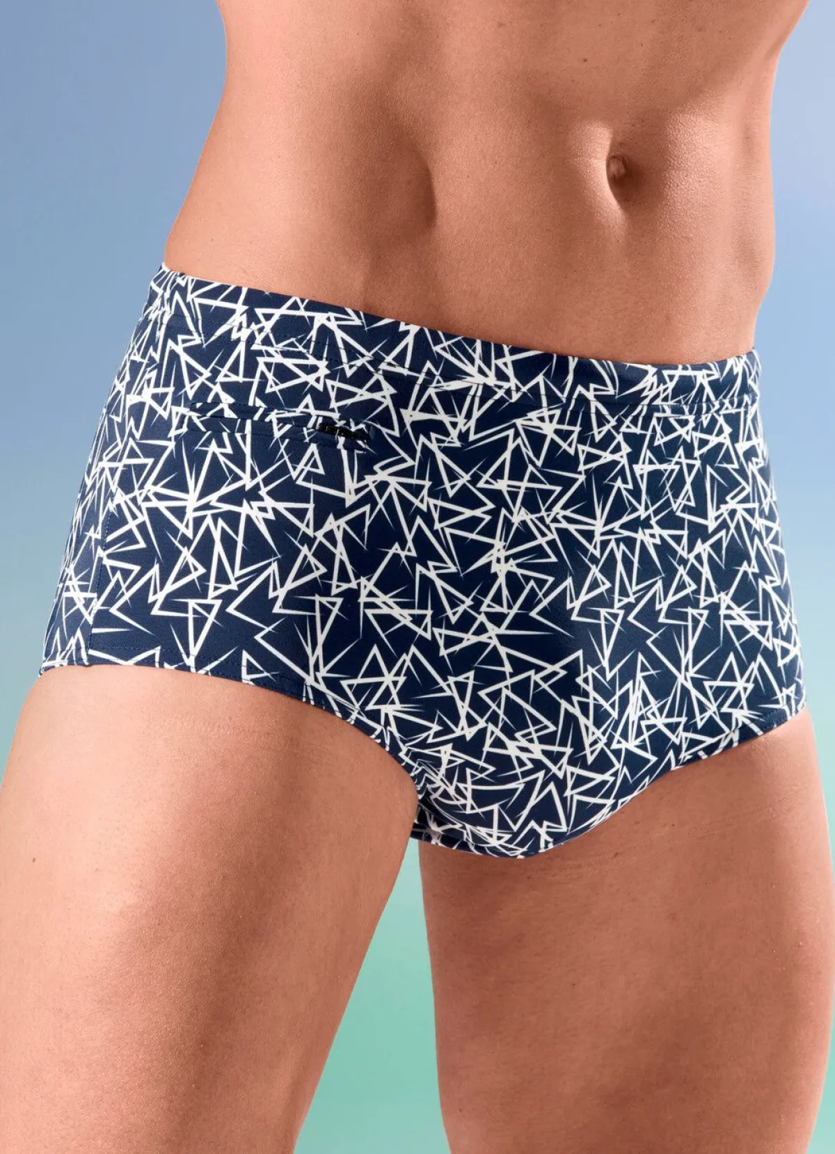 Herren BADER Badehose in höherer Slipform