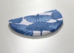 Webana Badgarnitur mit Ginkgoblätter-Motiv