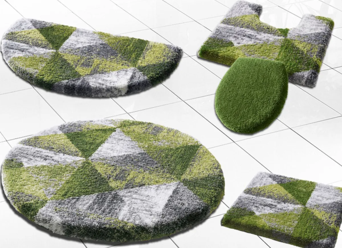 GRUND Badgarnitur von mit geometrischem Dessin