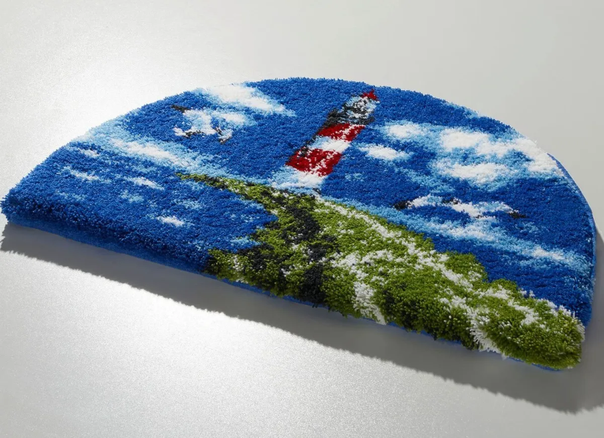 GRUND Badgarnitur von mit maritimem Dessin