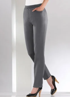Damen COSMA Bauchweg-Jeans in Schlupfform
