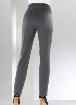 Damen COSMA Bauchweg-Jeans in Schlupfform