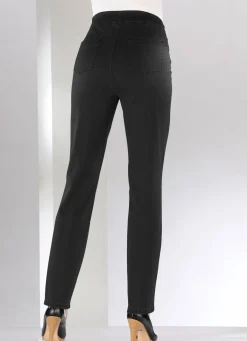 Damen COSMA Bauchweg-Jeans in Schlupfform