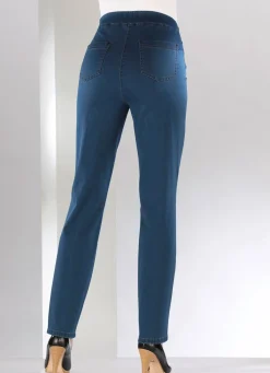 Damen COSMA Bauchweg-Jeans in Schlupfform