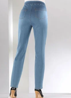 Damen COSMA Bauchweg-Jeans in Schlupfform