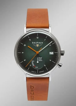 Herren BADER Bauhaus Solar-Herrenuhr Classic 2112-4