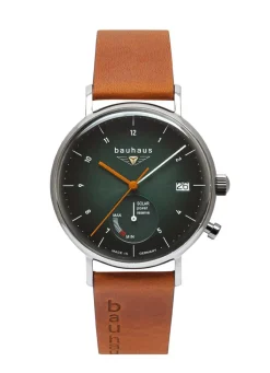Herren BADER Bauhaus Solar-Herrenuhr Classic 2112-4