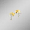 Damen BADER Beliebte Ohrstecker mit 2 Diamanten