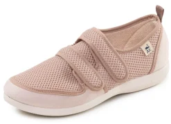 Damen BADER Bequeme Damen-Klettschuhe, Weite H, aus Mesh und Textilmaterial